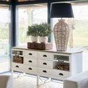 Lampe en rotin Weave