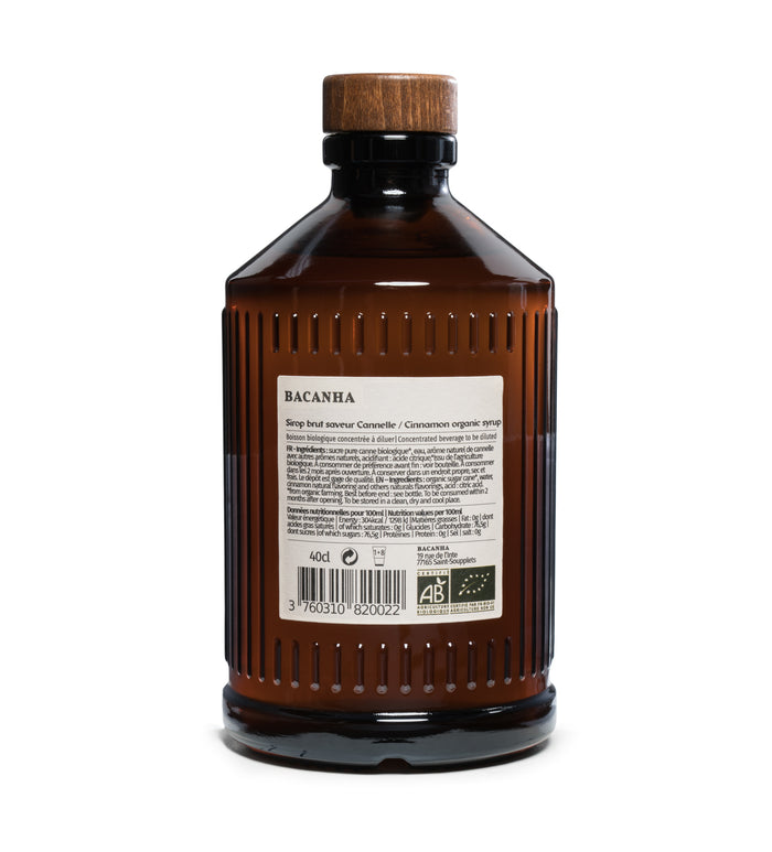 Sirop Bio Cannelle