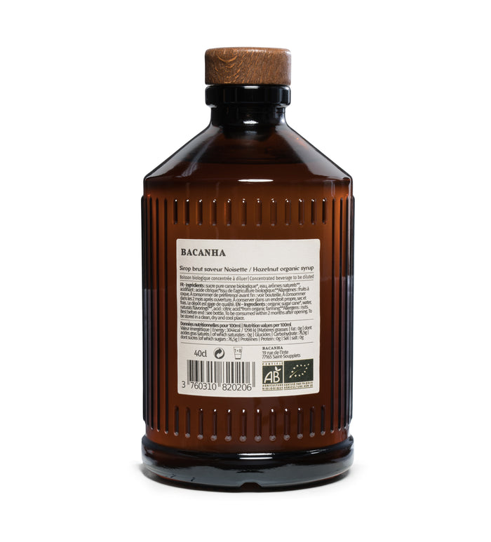 Sirop Bio Noisette