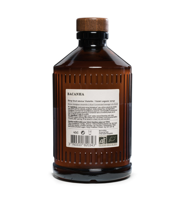 Sirop Bio Violette