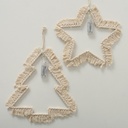 Couronne Macramé Wilga Noël