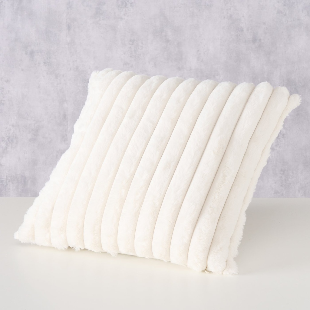 Coussin Blanc Doux Lucille