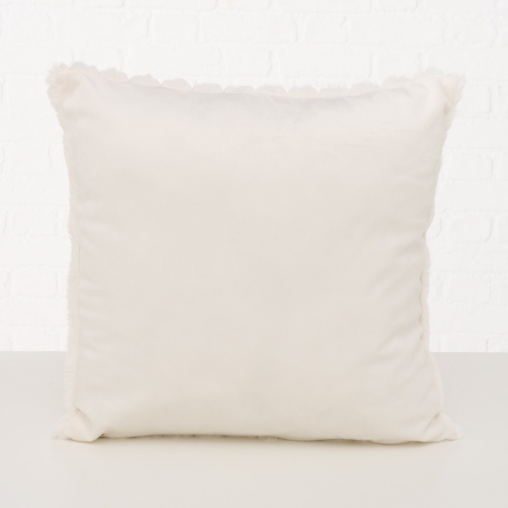 Coussin Blanc Doux Lucille