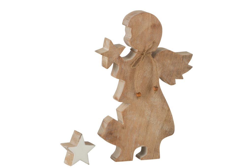 Ange en bois - Etoilés