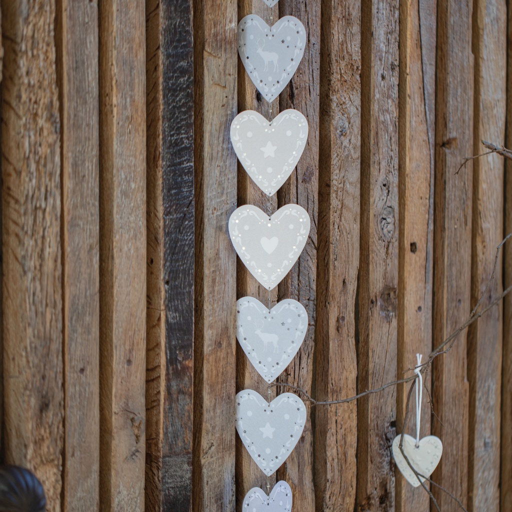 Guirlande - Coeur en Papier