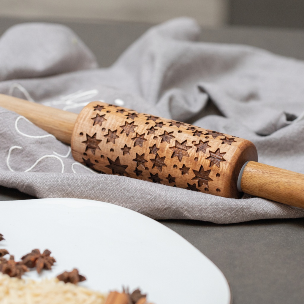 Rouleau à Pâtisserie - Etoiles