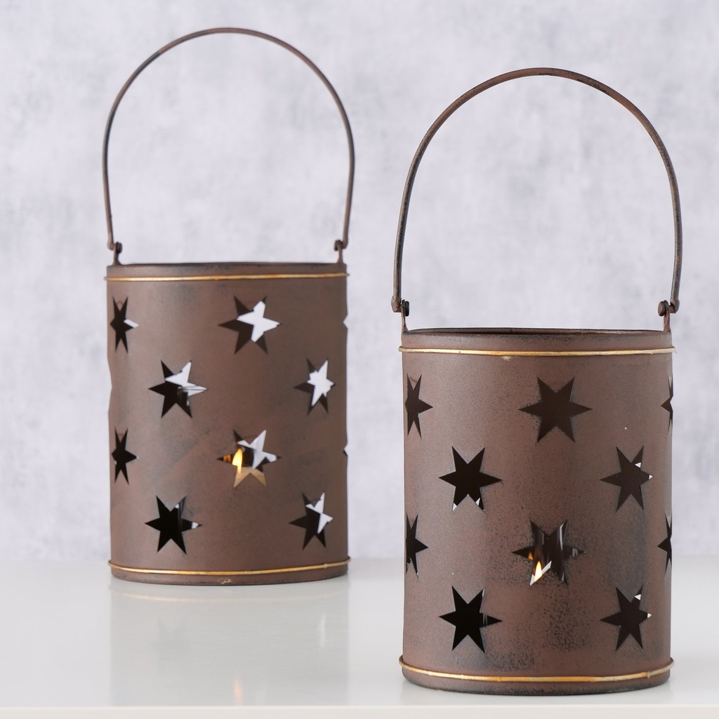 Lanterne Rouille Rosanna