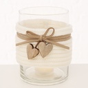 Photophore Blanc - Cosy