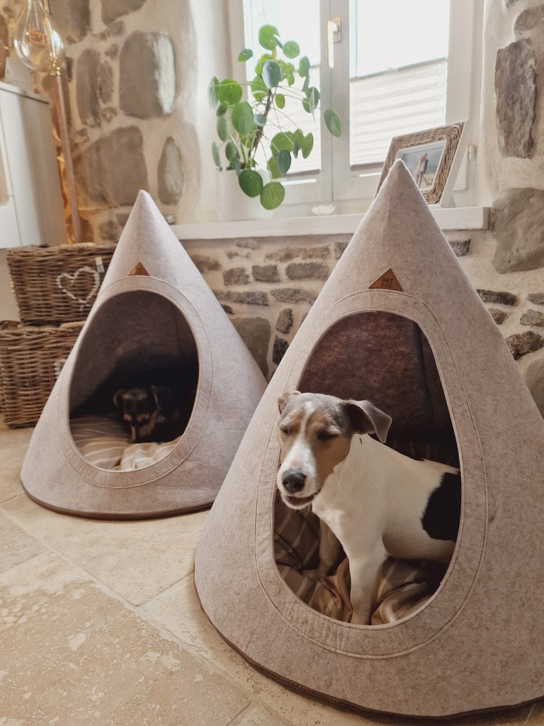 Panier Chien & Chat - Tipi  Côté Coeur Côté Jardin