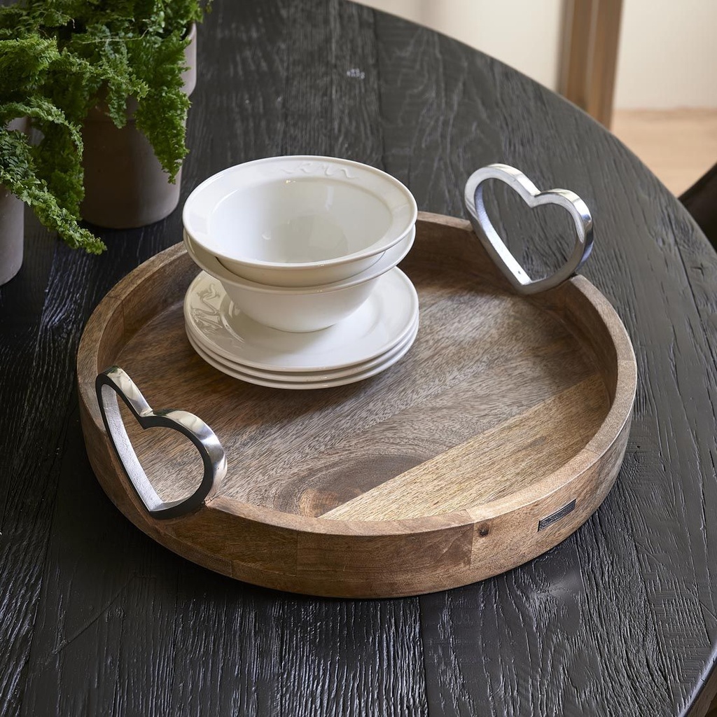 Plateau en Bois - Coeur