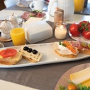 Plat en Porcelaine - Bon Appétit Coeur