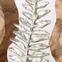 Décoration à Poser - Feuille sur Socle Bois