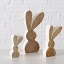 Lapin Bois de Manguier - Blanc