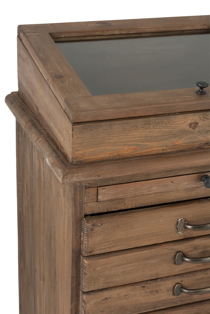 Commode en Bois - 9 Tiroirs