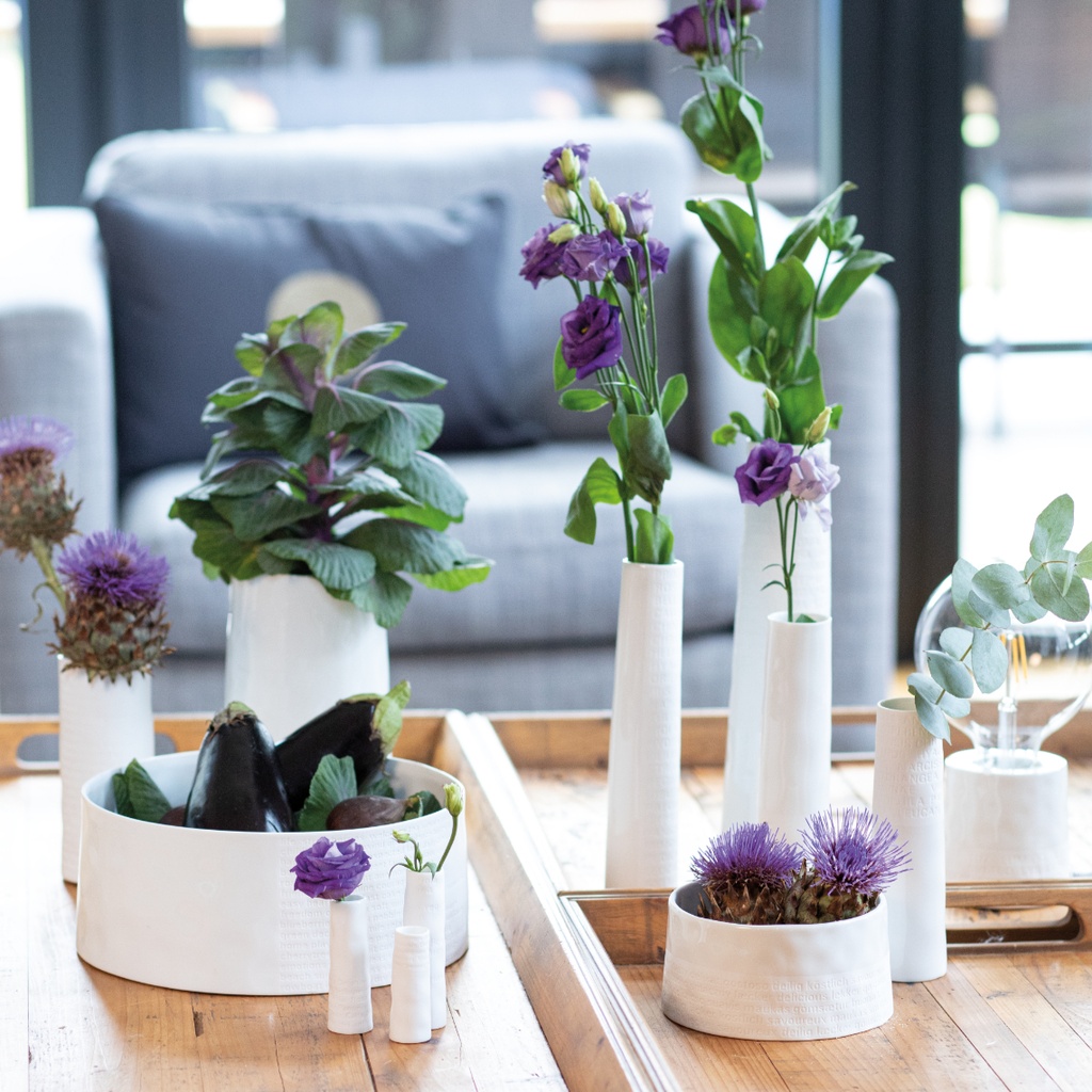 Vase en Porcelaine - Mille Fleurs