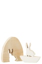 Décoration à Poser - Lapin en Bois