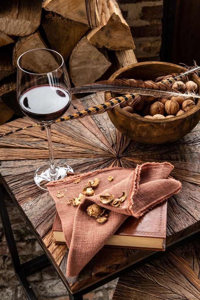 Table d'Appoint - Bois & Métal
