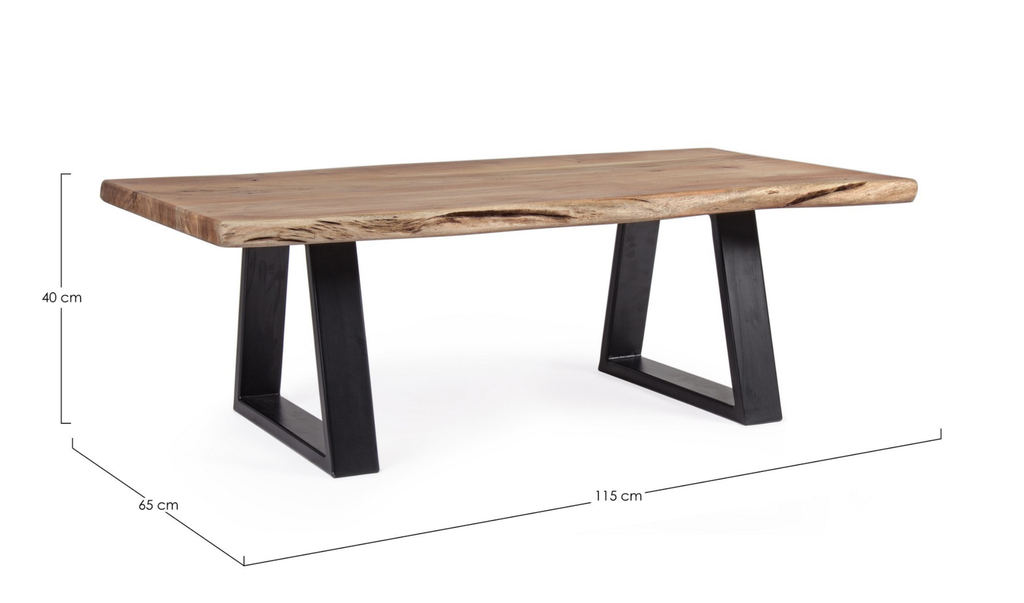 Table Basse - Bois & Métal