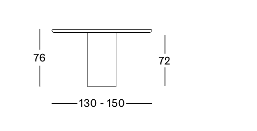 Table Ronde - 130 cm