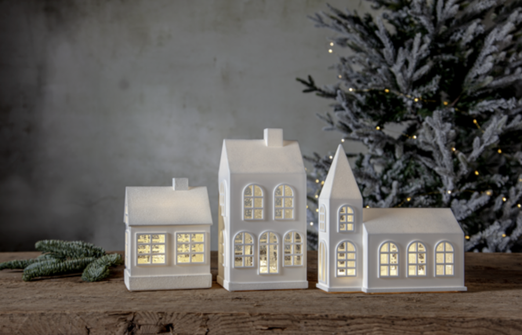 Décoration de Noël - Maison LED