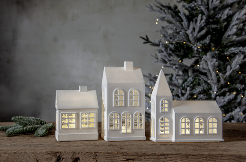 Décoration de Noël - Maison LED