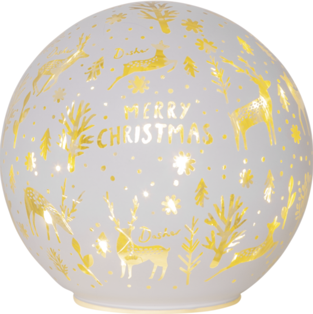 Décoration de Noël - Boule LED à Poser