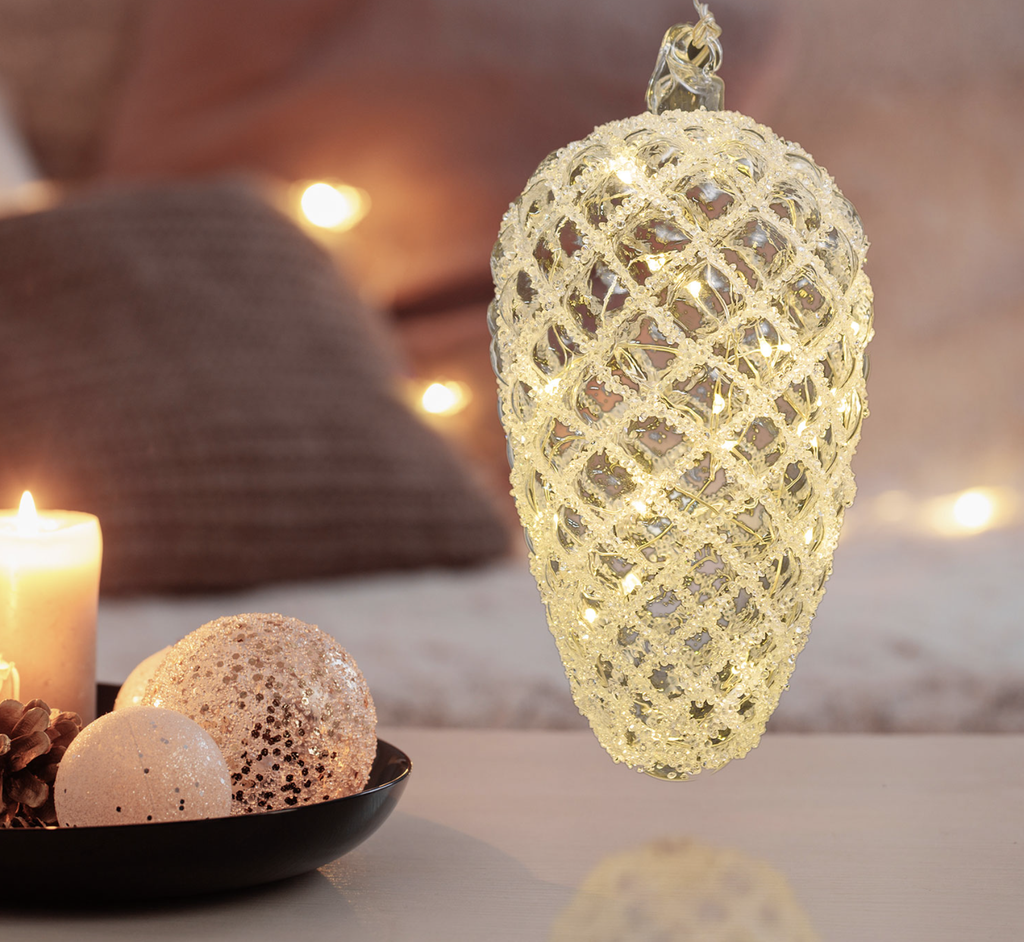 Décoration de Noël - Pomme de Pin LED
