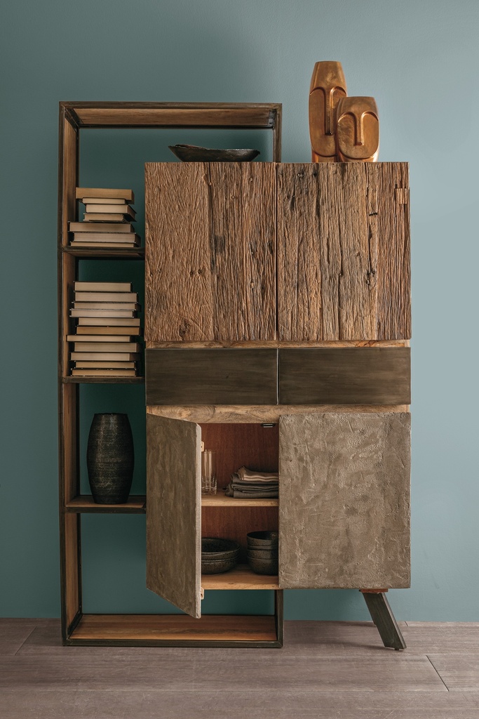 Buffet en Bois & Métal