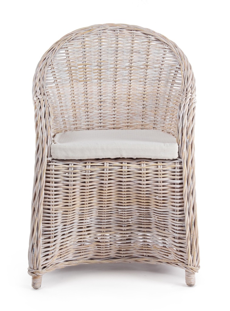 Chaise tressée Ora