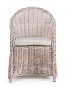 Chaise tressée Ora