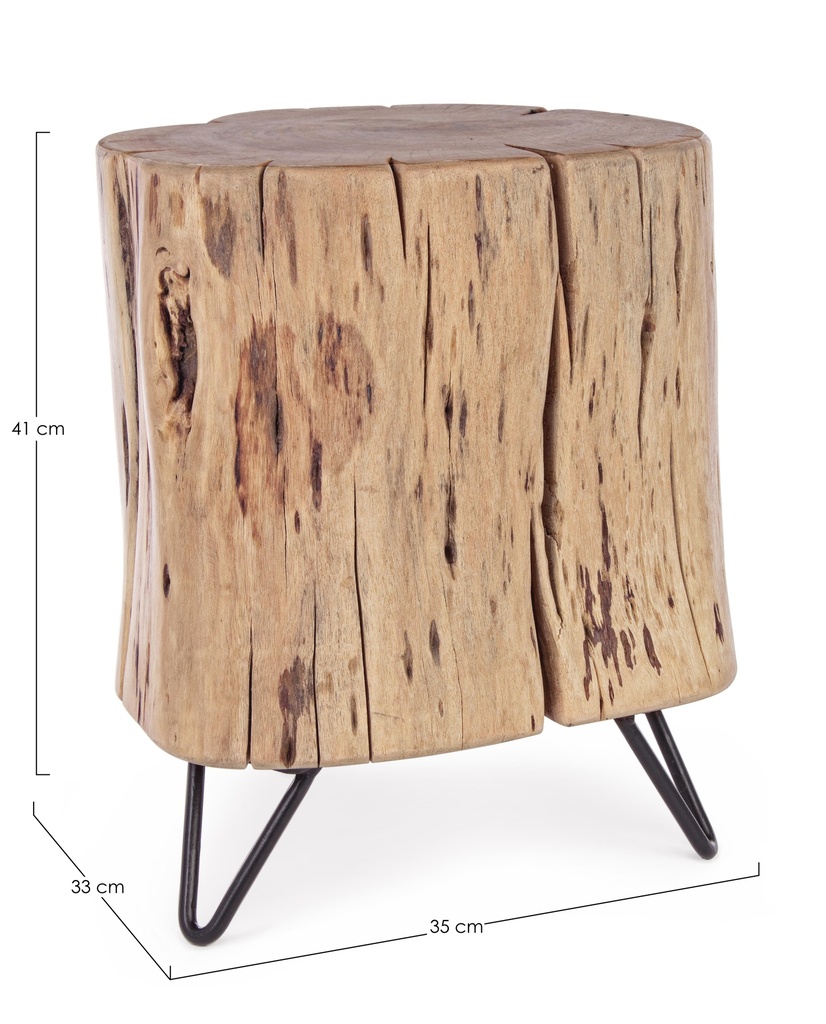 Tabouret en bois