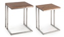 Set de 2 tables d'appoint Cuba