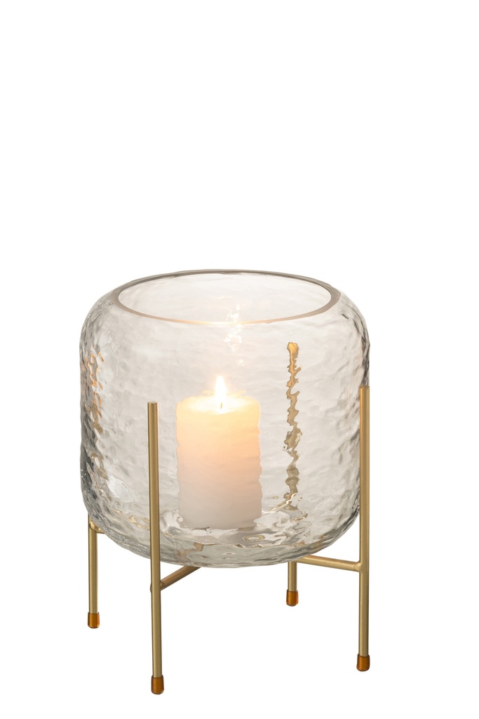 Vase rond sur pieds