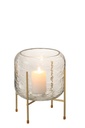 Vase rond sur pieds