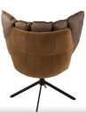 Fauteuil en Cuir Marron - Relax