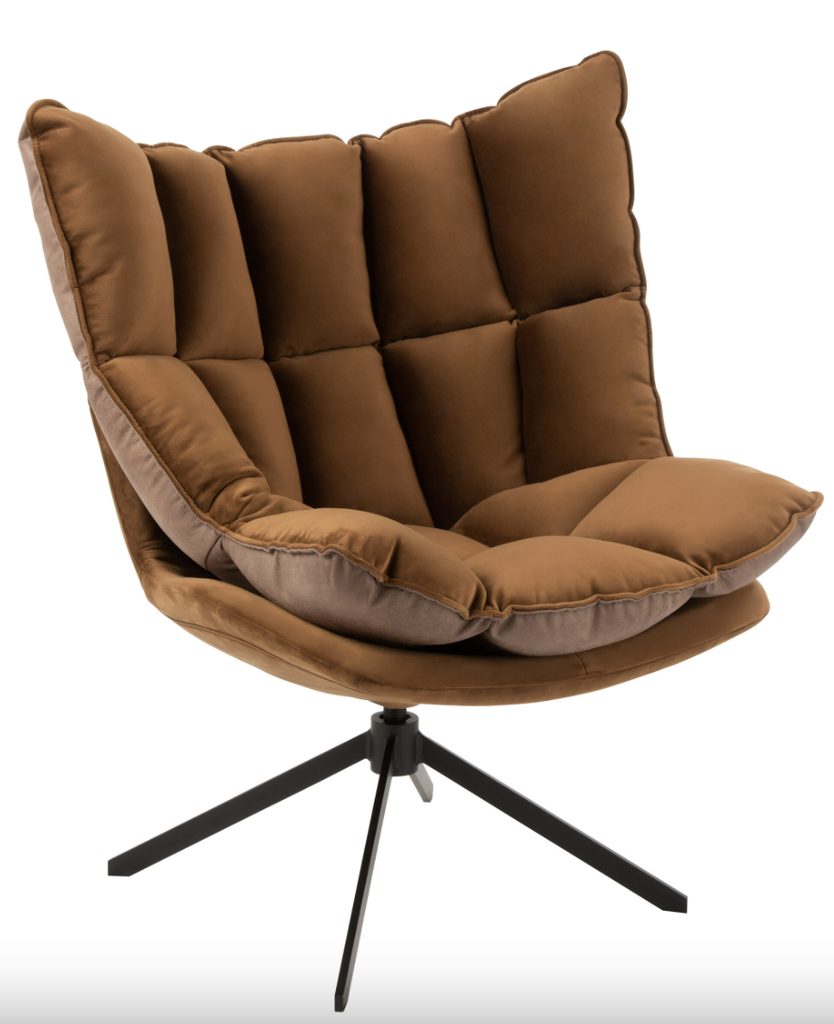 Fauteuil en Cuir Marron - Relax