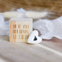 Coffret Coeur - Bois & Porcelaine