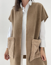 MANIDOU - Veste-Gilet Eskimo (camel)