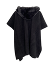 MANIDOU - Poncho Eskimo (black)