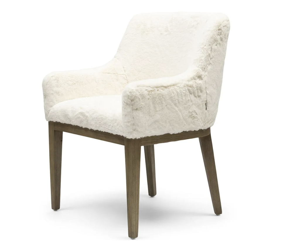 Fauteuil en Fausse Fourrure