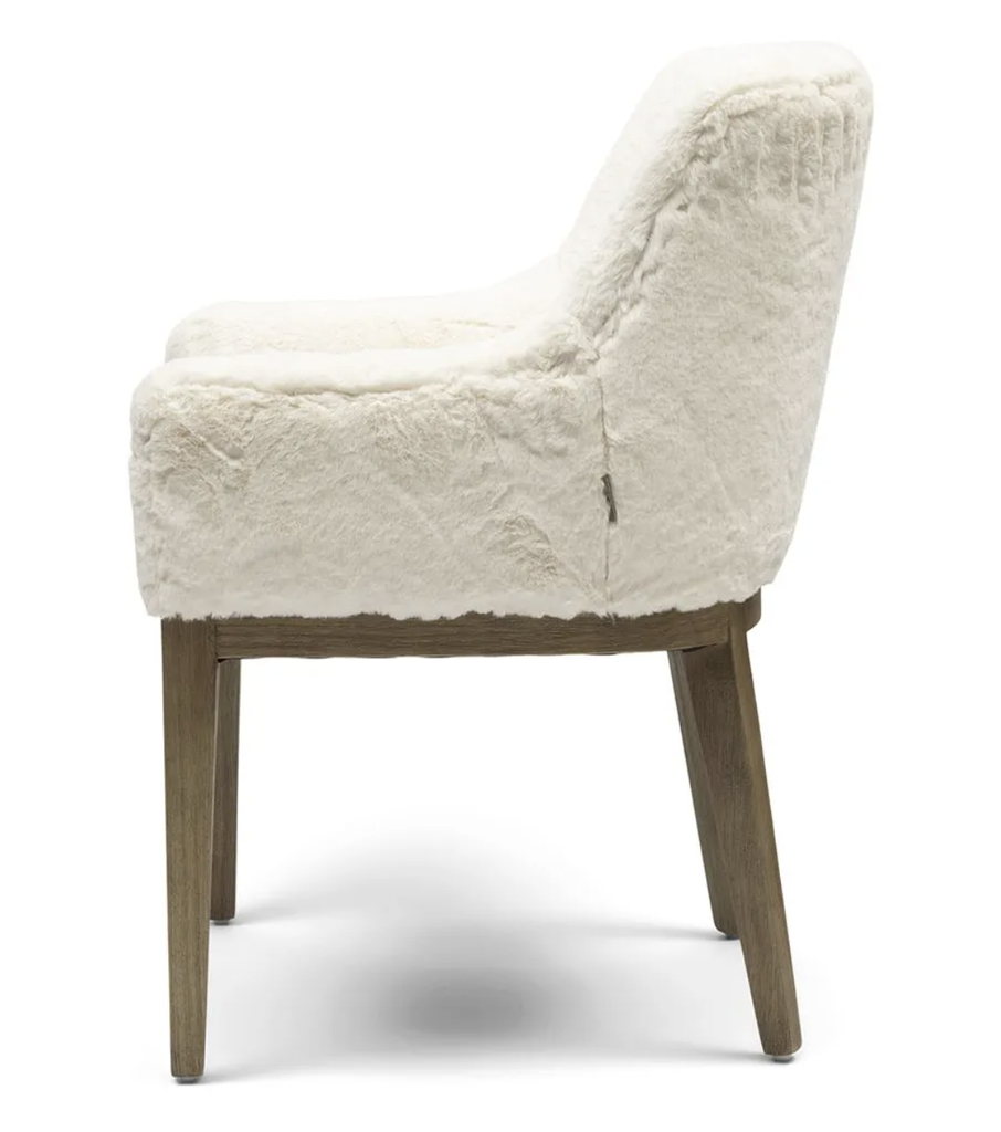 Fauteuil en Fausse Fourrure