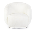 Fauteuil Tecla - Bouclette Blanc