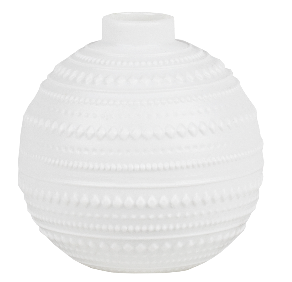 Mini vase en porcelaine « Boule »