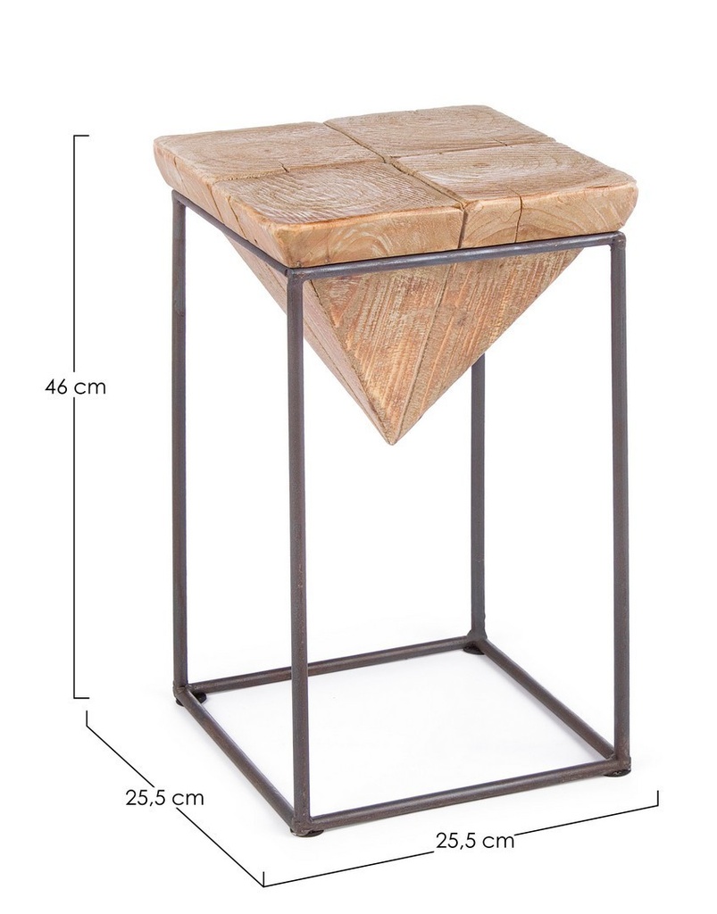 Table d'appoint prisme