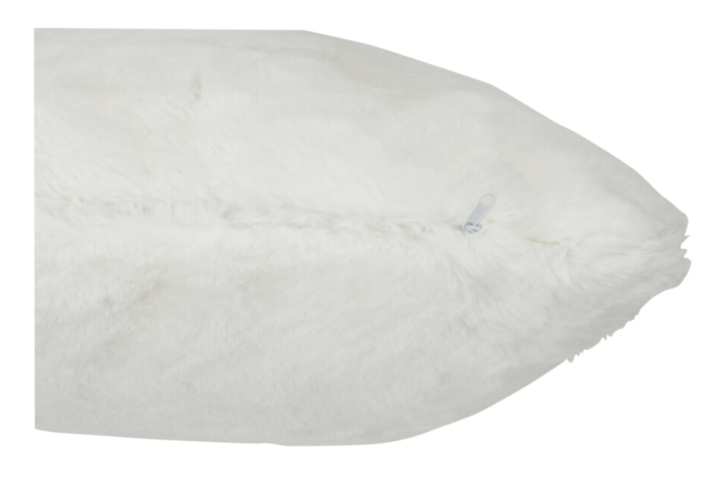 Coussin Fausse Fourrure - Blanc