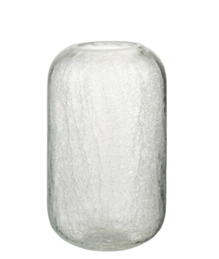 Vase en Verre - Craquelé