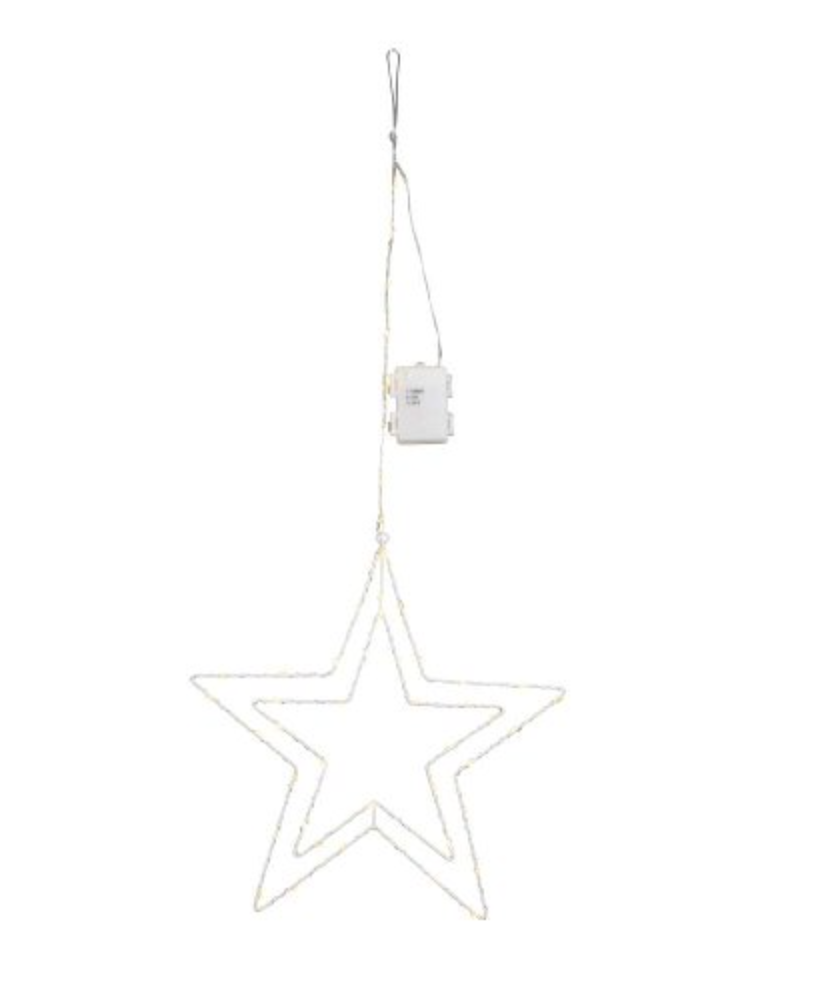 Étoile LED à Suspendre - Blanc