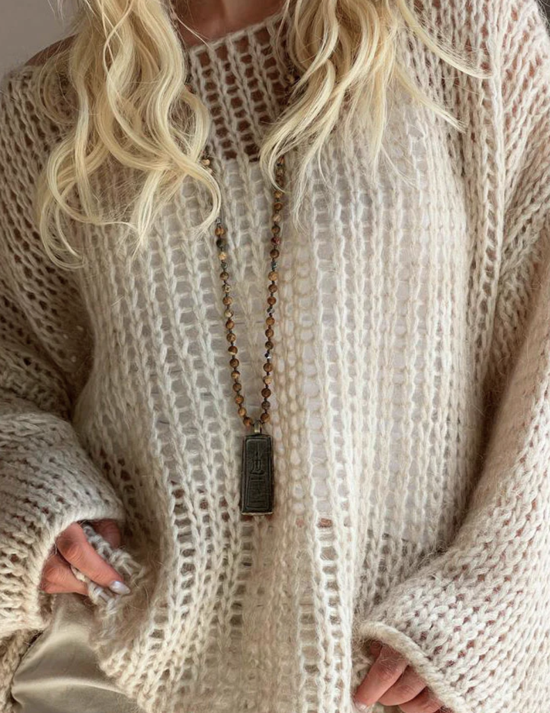 BYPIAS - Pull Carole (beige)