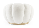 Fauteuil Bouclette Blanc - Florel