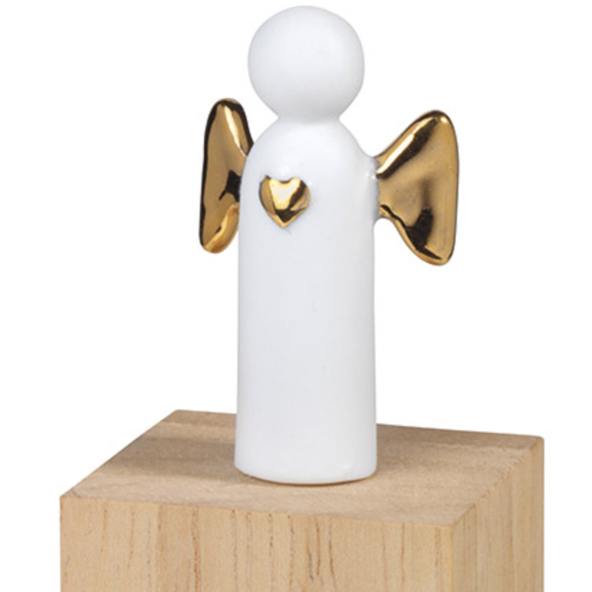 Coffret Coeur - Bois & Porcelaine